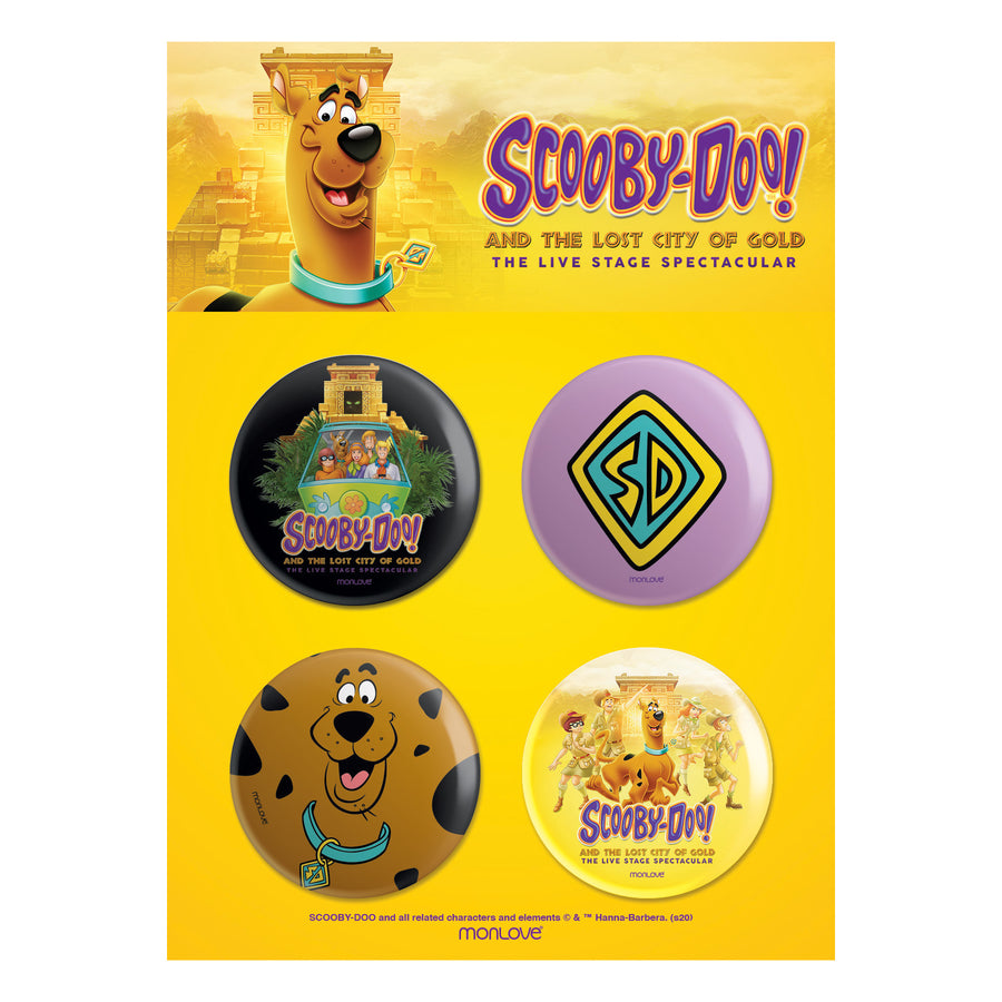 Scooby-Doo! and The Lost City of Gold – Button Set